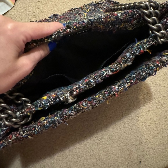 Kurt Geiger Large Tweed Kensington - Picture 7 of 9